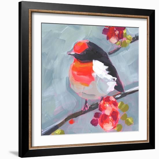 Brushstroke Bird I-Jennifer Parker-Framed Art Print