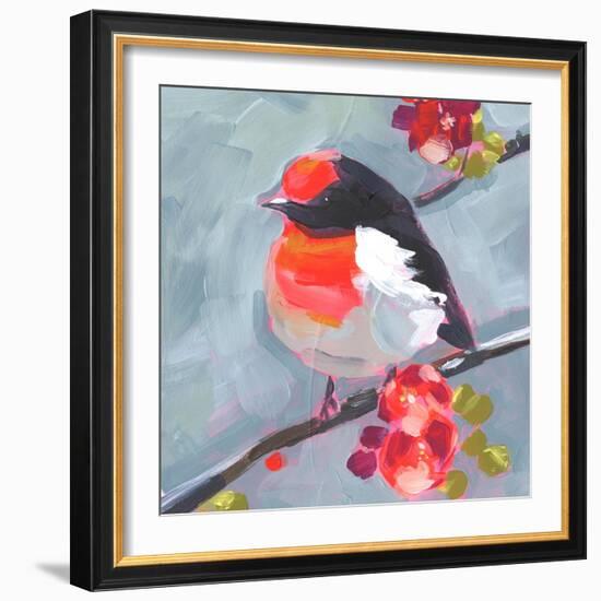 Brushstroke Bird I-Jennifer Parker-Framed Art Print