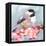 Brushstroke Bird II-Jennifer Parker-Framed Stretched Canvas