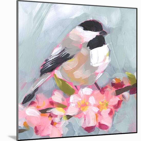 Brushstroke Bird II-Jennifer Parker-Mounted Art Print