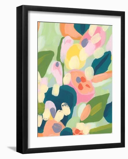 Brushy Tropics IV-June Vess-Framed Art Print