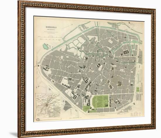 Brussels, Belgium, c.1837-null-Framed Art Print