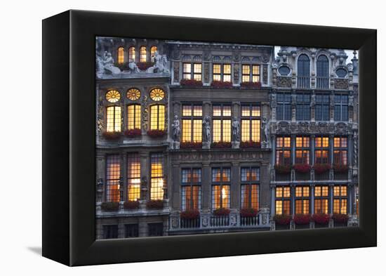 Brussels Grand Place 1-Charles Bowman-Framed Premier Image Canvas