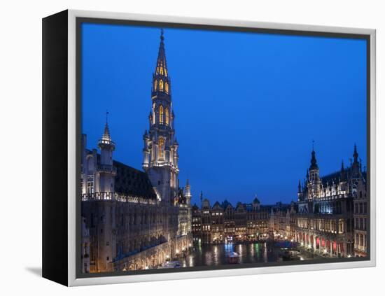 Brussels Grand Place 2-Charles Bowman-Framed Premier Image Canvas