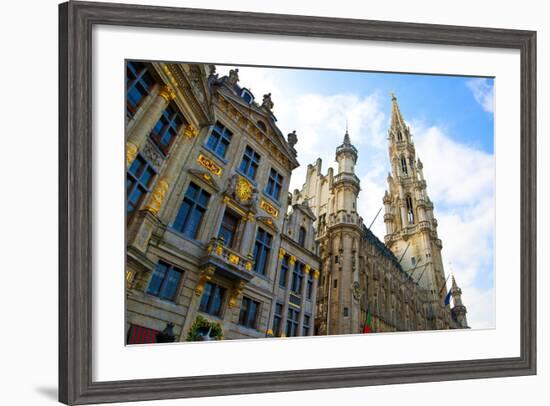 Brussels Grand Place-null-Framed Photographic Print