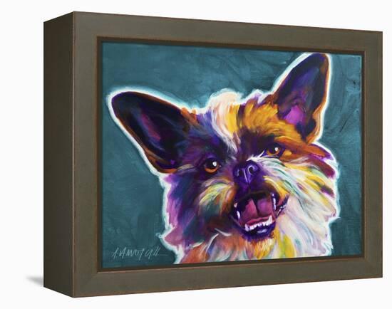 Brussels Griffon - Spicey-Dawgart-Framed Premier Image Canvas