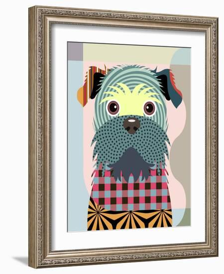 Brussels Griffon-Lanre Adefioye-Framed Giclee Print