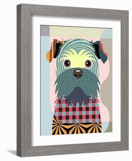 Brussels Griffon-Lanre Adefioye-Framed Giclee Print