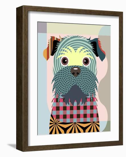 Brussels Griffon-Lanre Adefioye-Framed Giclee Print