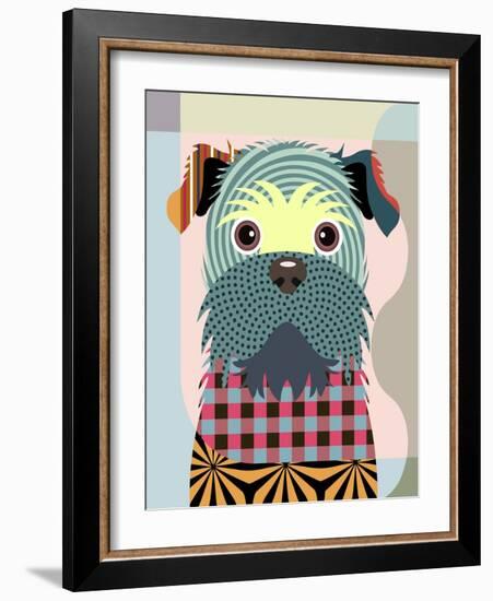 Brussels Griffon-Lanre Adefioye-Framed Giclee Print