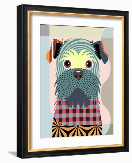 Brussels Griffon-Lanre Adefioye-Framed Giclee Print