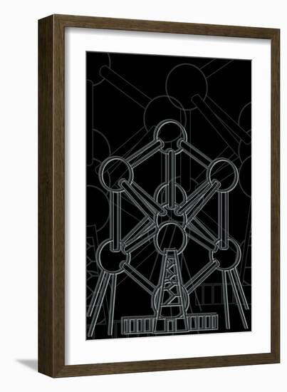 Brussels Night-Cristian Mielu-Framed Art Print