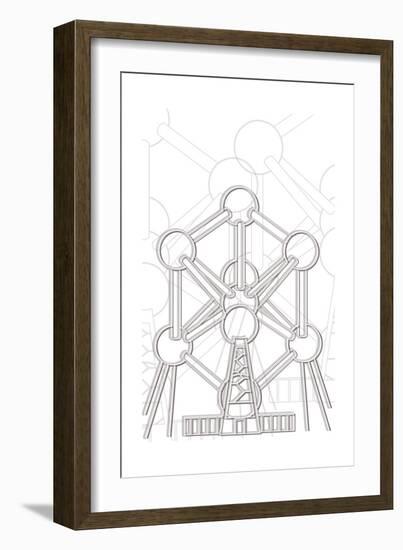 Brussels-Cristian Mielu-Framed Art Print