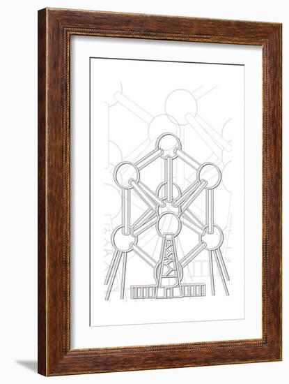 Brussels-Cristian Mielu-Framed Art Print