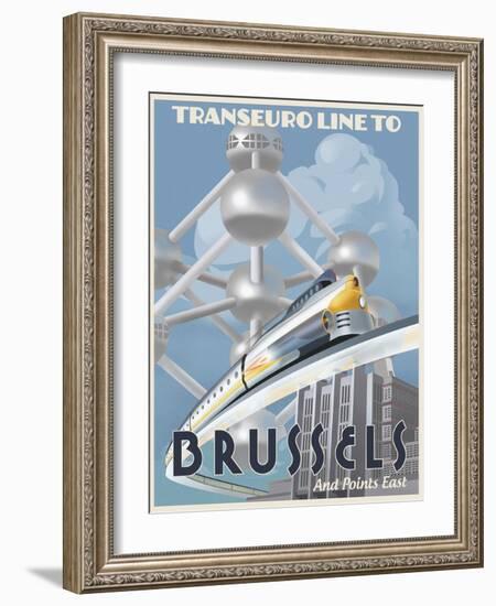Brussels-Steve Thomas-Framed Giclee Print