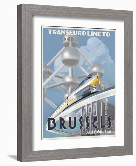 Brussels-Steve Thomas-Framed Giclee Print