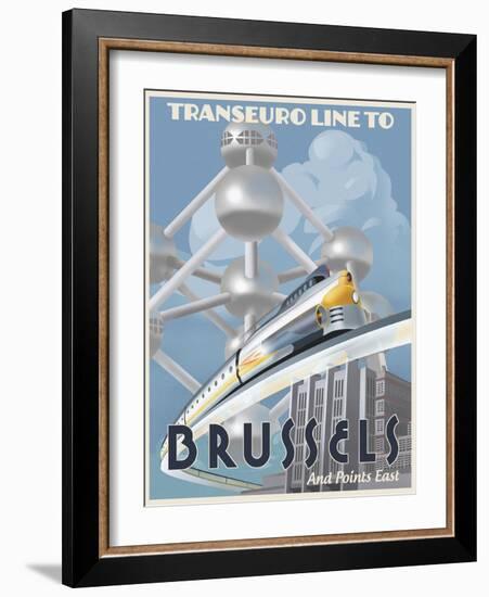Brussels-Steve Thomas-Framed Giclee Print
