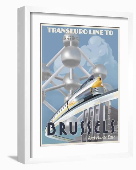 Brussels-Steve Thomas-Framed Giclee Print