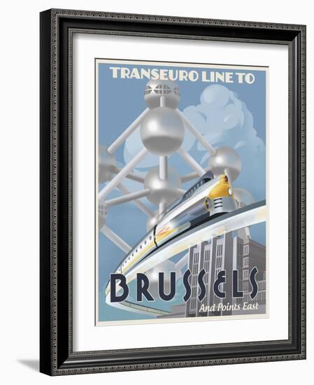 Brussels-Steve Thomas-Framed Giclee Print