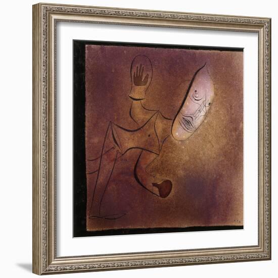 Brutal Pierrot-Paul Klee-Framed Giclee Print