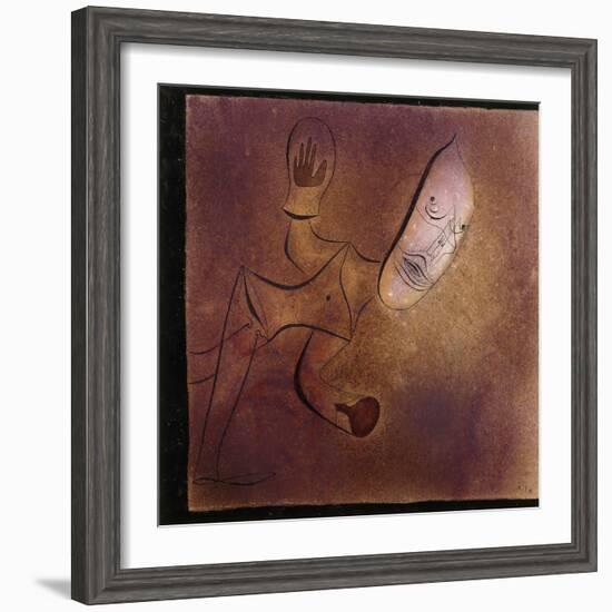 Brutal Pierrot-Paul Klee-Framed Giclee Print