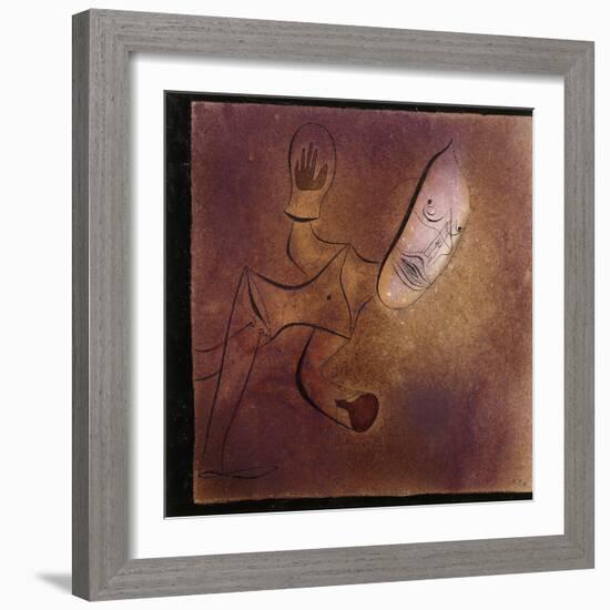 Brutal Pierrot-Paul Klee-Framed Giclee Print