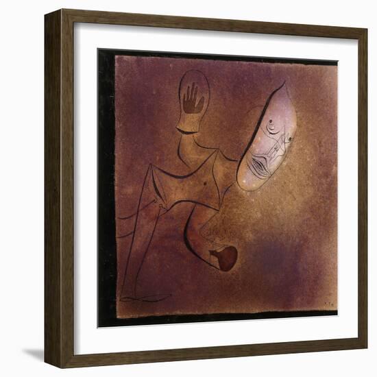 Brutal Pierrot-Paul Klee-Framed Giclee Print