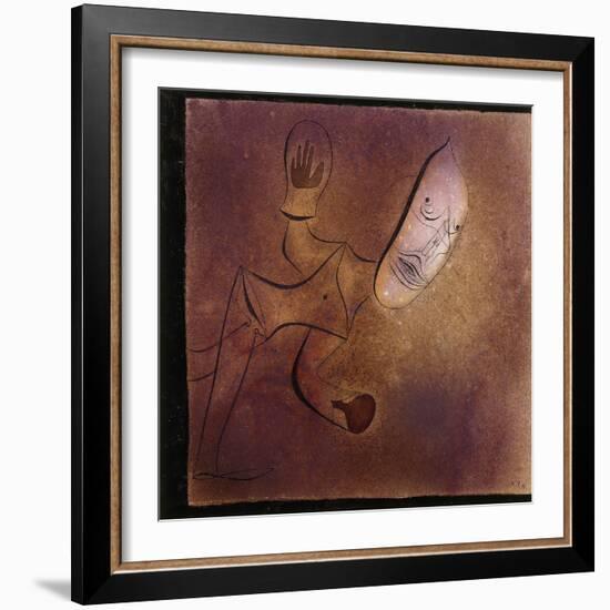 Brutal Pierrot-Paul Klee-Framed Giclee Print