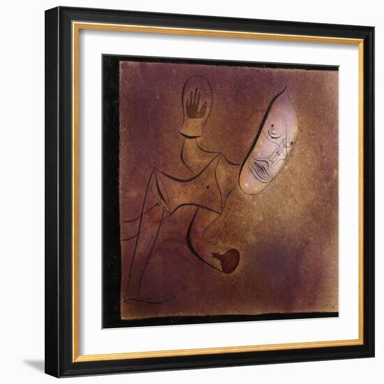 Brutal Pierrot-Paul Klee-Framed Giclee Print