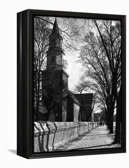 Bruton Parish Church-Alfred Eisenstaedt-Framed Premier Image Canvas