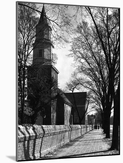 Bruton Parish Church-Alfred Eisenstaedt-Mounted Photographic Print