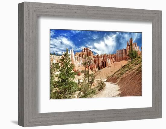 Bryce Amphitheater - Utah - Bryce Canyon National Park - United States-Philippe Hugonnard-Framed Photographic Print