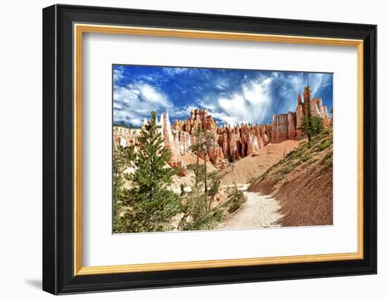 Bryce Amphitheater - Utah - Bryce Canyon National Park - United States-Philippe Hugonnard-Framed Photographic Print