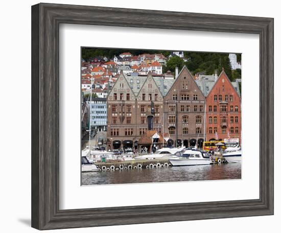 Bryggen, UNESCO World Heritage Site, Bergen, Norway, Scandinavia, Europe-Marco Cristofori-Framed Photographic Print