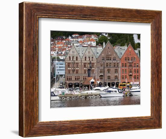 Bryggen, UNESCO World Heritage Site, Bergen, Norway, Scandinavia, Europe-Marco Cristofori-Framed Photographic Print