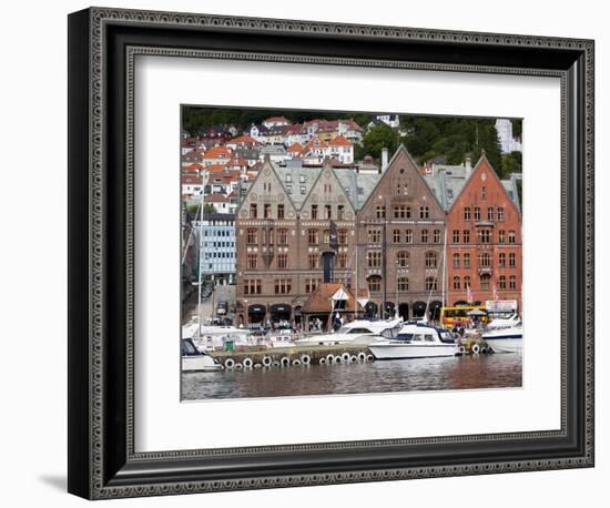 Bryggen, UNESCO World Heritage Site, Bergen, Norway, Scandinavia, Europe-Marco Cristofori-Framed Photographic Print