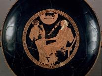 Attic Red-Figure Cup Depicting Scenes from the Trojan War, circa 490 BC-Brygos Painter-Mounted Giclee Print