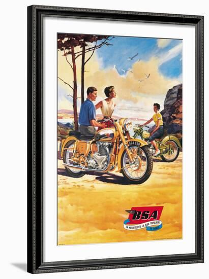 BSA-null-Framed Art Print