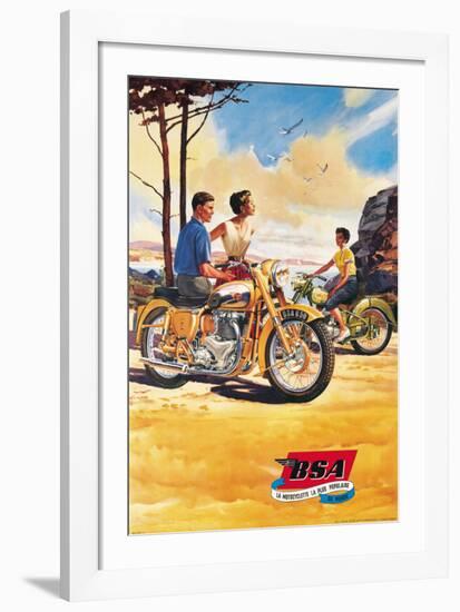 BSA-null-Framed Art Print