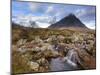 Buachaille Etive Mor and the River Coupall, Glen Etive, Rannoch Moor, Western Highlands, Scotland-Chris Hepburn-Mounted Photographic Print