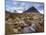 Buachaille Etive Mor and the River Coupall, Glen Etive, Rannoch Moor, Western Highlands, Scotland-Chris Hepburn-Mounted Photographic Print