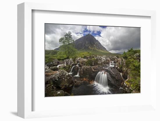 Buachaille Etive Mor, in Glen Etive, near Glencoe, Scotland-Philippe Clement-Framed Photographic Print