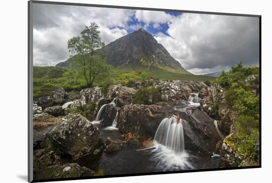 Buachaille Etive Mor, in Glen Etive, near Glencoe, Scotland-Philippe Clement-Mounted Photographic Print