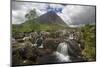 Buachaille Etive Mor, in Glen Etive, near Glencoe, Scotland-Philippe Clement-Mounted Photographic Print