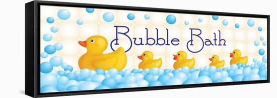 Bubble Bath-N. Harbick-Framed Stretched Canvas