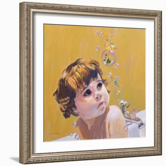 Bubble Bath-William Ireland-Framed Giclee Print