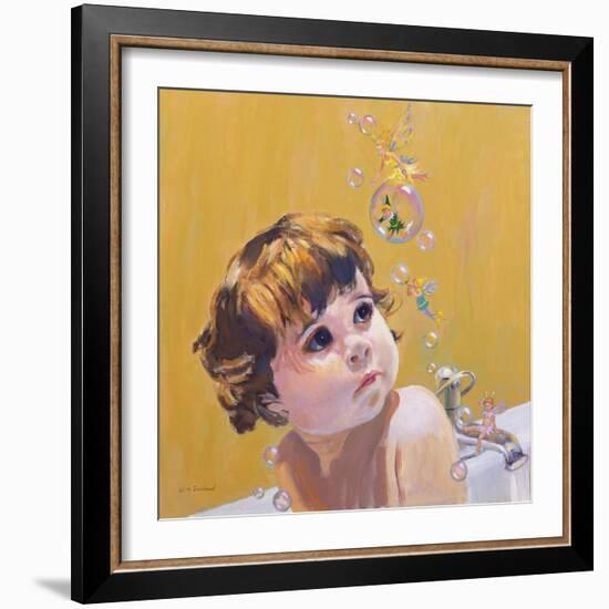 Bubble Bath-William Ireland-Framed Giclee Print