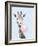 Bubble Giraffe - Boost-Matt Roseveare-Framed Art Print