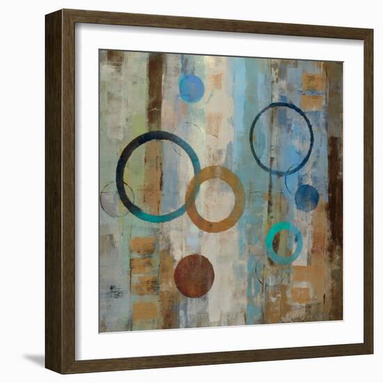 Bubble Graffiti II-Silvia Vassileva-Framed Art Print