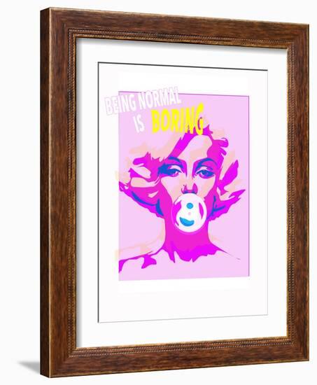 Bubble Gum, 2015-Francois Domain-Framed Giclee Print